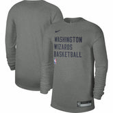 Nike Washington Wizards Unisex 2023/24 Legend On-Court Practice Long Sleeve T-Shirt Heather Gray