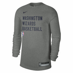 Nike Washington Wizards Unisex 2023/24 Legend On-Court Practice Long Sleeve T-Shirt Heather Gray