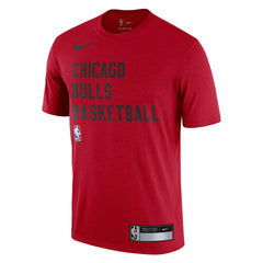 Nike Chicago Bulls 2023/24 Sideline Legend Performance Practice T-Shirt Red
