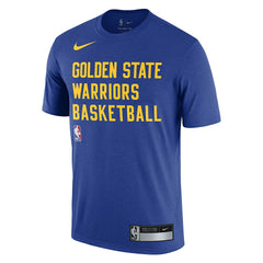 Nike Golden State Warriors 2023/24 Sideline Legend Performance Practice T-Shirt Royal