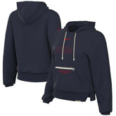 Nike Philadelphia 76ers Women's Courtside Standard Issue Performance Pullover Hoodie Navy
