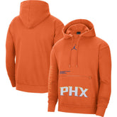 Phoenix Suns Jordan Brand Courtside Statement Edition Pullover Hoodie Orange