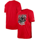 Atlanta Falcons New Era Team Logo T-Shirt - Red - NFL