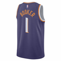 Nike Devin Booker Phoenix Suns Unisex Swingman Jersey Icon Edition Purple