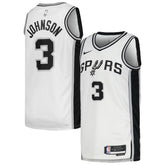 Nike Keldon Johnson San Antonio Spurs Unisex Swingman Jersey Association Edition White