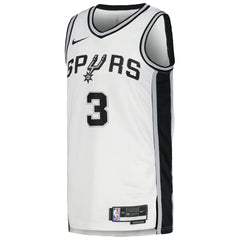 Nike Keldon Johnson San Antonio Spurs Unisex Swingman Jersey Association Edition White