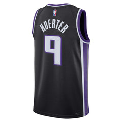Nike Kevin Huerter Sacramento Kings Unisex Swingman Jersey Icon Edition Black