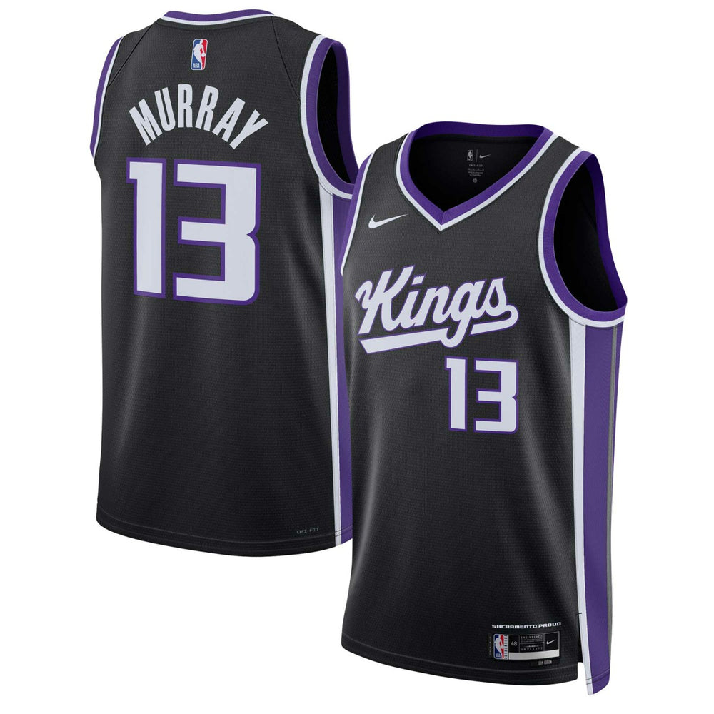 Nike Keegan Murray Sacramento Kings Unisex Swingman Jersey Icon Edition Black