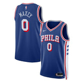 Nike Tyrese Maxey Philadelphia 76ers Unisex Swingman Jersey Icon Edition Royal