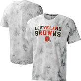 Cleveland Browns MSX by Michael Strahan Resolution Tie-Dye Raglan T-Shirt - Gray - NFL