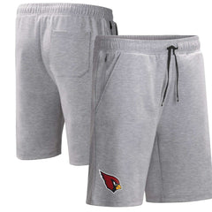 Arizona Cardinals MSX by Michael Strahan Trainer Shorts - Heather Gray - NFL