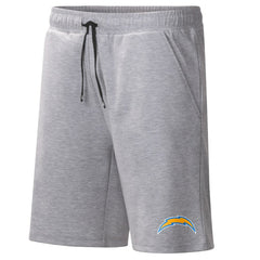 Los Angeles Chargers MSX by Michael Strahan Trainer Shorts - Heather Gray - NFL