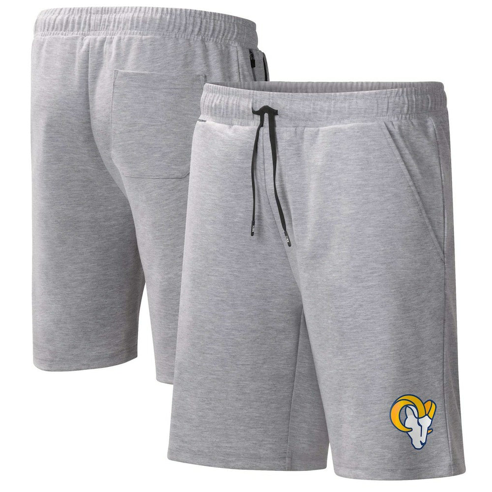 Los Angeles Rams MSX by Michael Strahan Trainer Shorts - Heather Gray - NFL