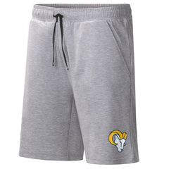 Los Angeles Rams MSX by Michael Strahan Trainer Shorts - Heather Gray - NFL