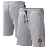 Tampa Bay Buccaneers MSX by Michael Strahan Trainer Shorts - Heather Gray - NFL