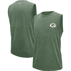 Green Bay Packers MSX by Michael Strahan Warm Up Sleeveless T-Shirt - Green - NFL