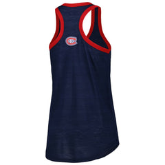 Montreal Canadiens G-III 4Her by Carl Banks Women's First Base Racerback Scoop Neck Tank Top - Navy | NHL sale