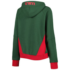 Minnesota Wild Starter Women's Wishbone Half-Zip Hoodie - Green | NHL online
