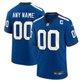 Indiana Nights Indianapolis Colts Alternate Custom Game Jersey - Blue - Nike