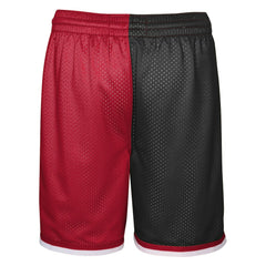 Mitchell & Ness Chicago Bulls Youth Hardwood Classics Big Face 5.0 Shorts Black/Red