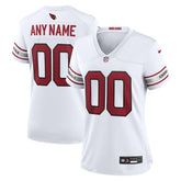 Arizona Cardinals Women's Custom Game Jersey - White - Nike