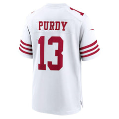 Brock Purdy San Francisco 49ers Game Player Jersey - White - Nike