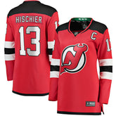 Nico Hischier New Jersey Devils Fanatics Women's Captain Patch Home Breakaway Jersey - Red | Fanatics online