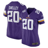 Duke Shelley Minnesota Vikings Women's Home Game Player Jersey - Purple - Nike