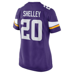 Duke Shelley Minnesota Vikings Women's Home Game Player Jersey - Purple - Nike