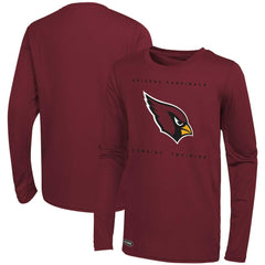 Arizona Cardinals Side Drill Long Sleeve T-Shirt - Cardinal - NFL