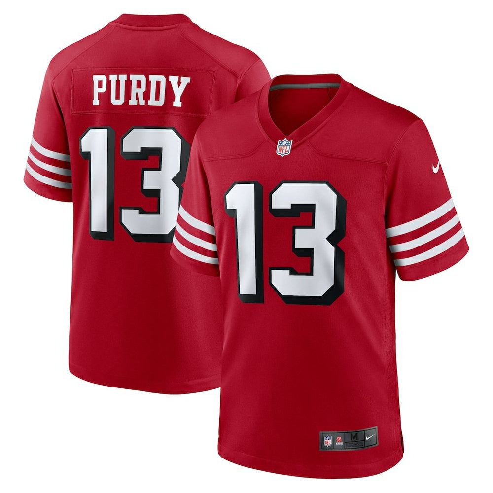 Brock Purdy San Francisco 49ers Alternate Game Player Jersey - Scarlet - Nike