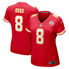 Justyn Ross Kansas City Chiefs Women's Home Game Player Jersey - Red - Nike