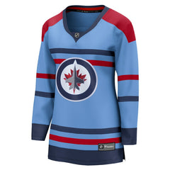 Winnipeg Jets Fanatics Women's Alternate Anniversary Breakaway Jersey - Light Blue | Fanatics on sale