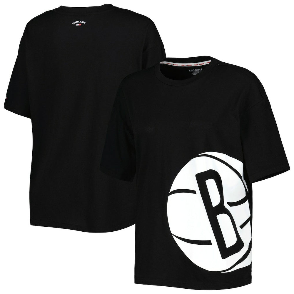 Brooklyn Nets Tommy Jeans Women's Bianca T-Shirt Black