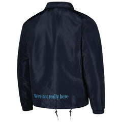 Manchester City Coaches Full-Snap Jacket Navy
