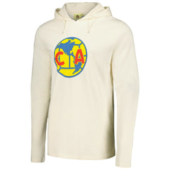 Club America Long Sleeve Hoodie T-Shirt Cream