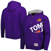 Phoenix Suns Tommy Jeans Bernard Half-Zip Hoodie Purple