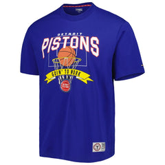 Detroit Pistons Tommy Jeans Tim Backboard T-Shirt Blue