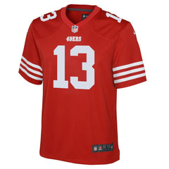 Brock Purdy San Francisco 49ers Youth Game Jersey - Scarlet - Nike