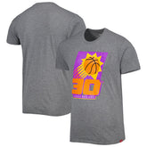 Phoenix Suns Sportiqe Unisex 30th Anniversary Celebration Comfy Tri-Blend T-Shirt Heather Gray