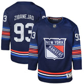 Mika Zibanejad New York Rangers Youth Alternate Premier Player Jersey - Navy | NHL sale
