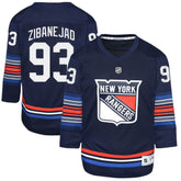 Mika Zibanejad New York Rangers Youth Alternate Replica Player Jersey - Navy | NHL Clearance