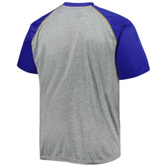 St. Louis Blues Big & Tall Logo Raglan T-Shirt - Heather Gray | NHL discount