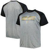 Vegas Golden Knights Big & Tall Logo Raglan T-Shirt - Heather Gray | NHL near me