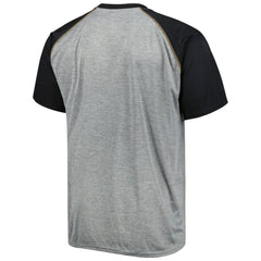 Vegas Golden Knights Big & Tall Logo Raglan T-Shirt - Heather Gray | NHL near me