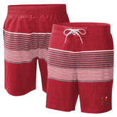 Tampa Bay Buccaneers G-III Sports by Carl Banks Coastline Volley Swim Shorts - Red - NFL