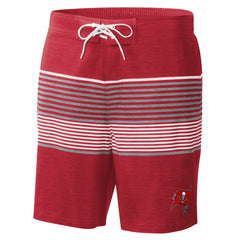 Tampa Bay Buccaneers G-III Sports by Carl Banks Coastline Volley Swim Shorts - Red - NFL