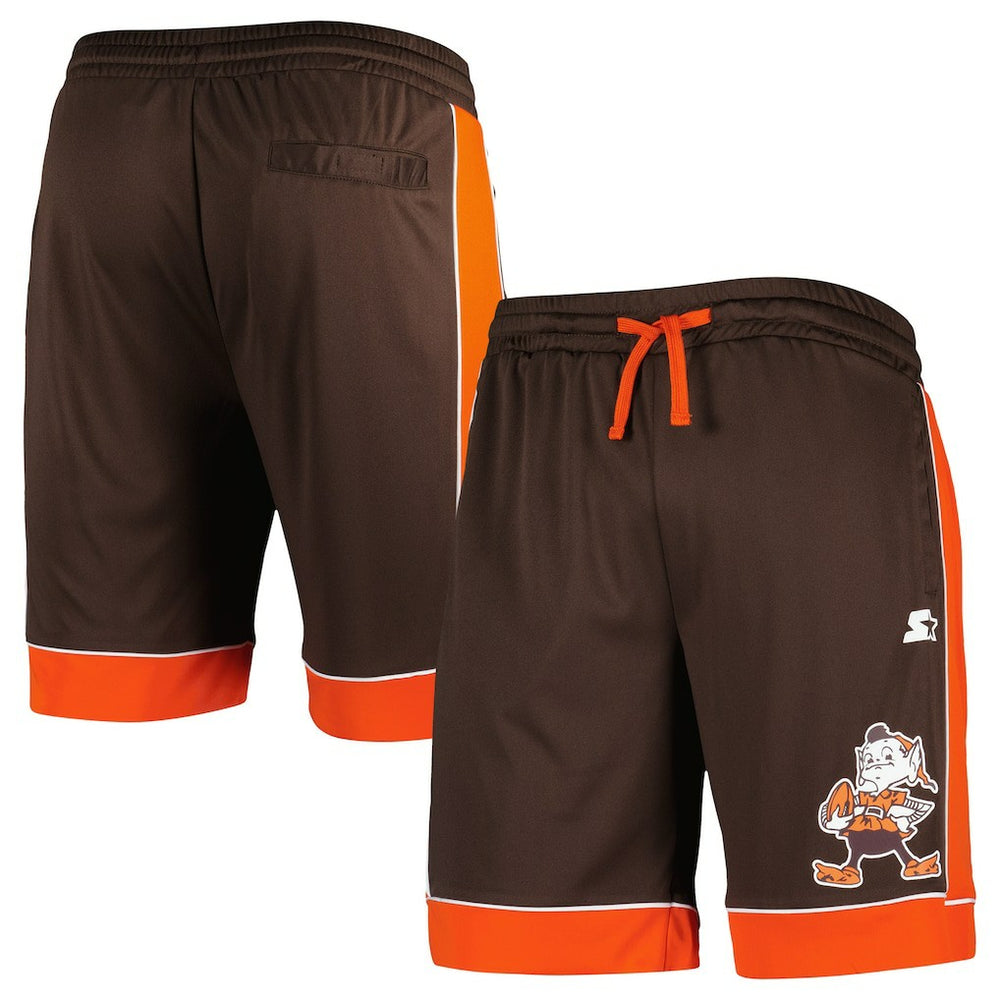 Cleveland Browns Starter Throwback Fan Favorite Shorts - Brown - NFL