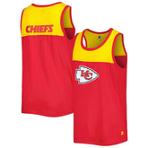 Kansas City Chiefs Starter Logo Touchdown Fashion Tank Top - Red/Gold - NFL