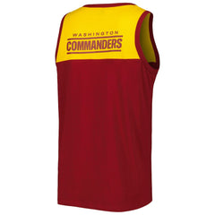 Washington Commanders Starter Logo Touchdown Fashion Tank Top - Burgundy/Gold - NFL